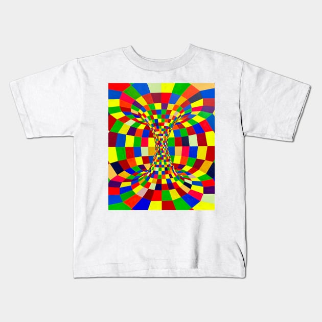 TORUS ENERGY FIELD Kids T-Shirt by wernerszendi